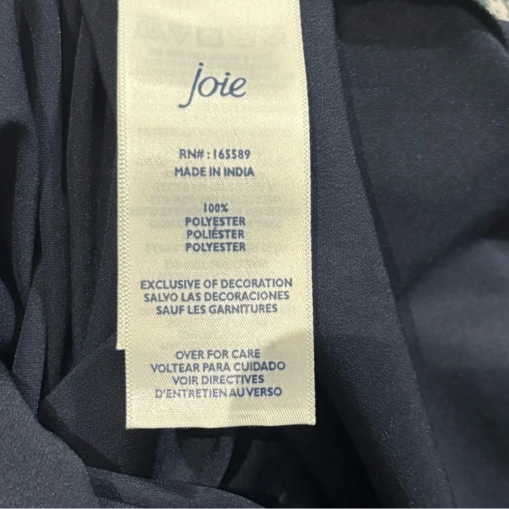 Joie Floral Sleeveless Batik Dress Size Small